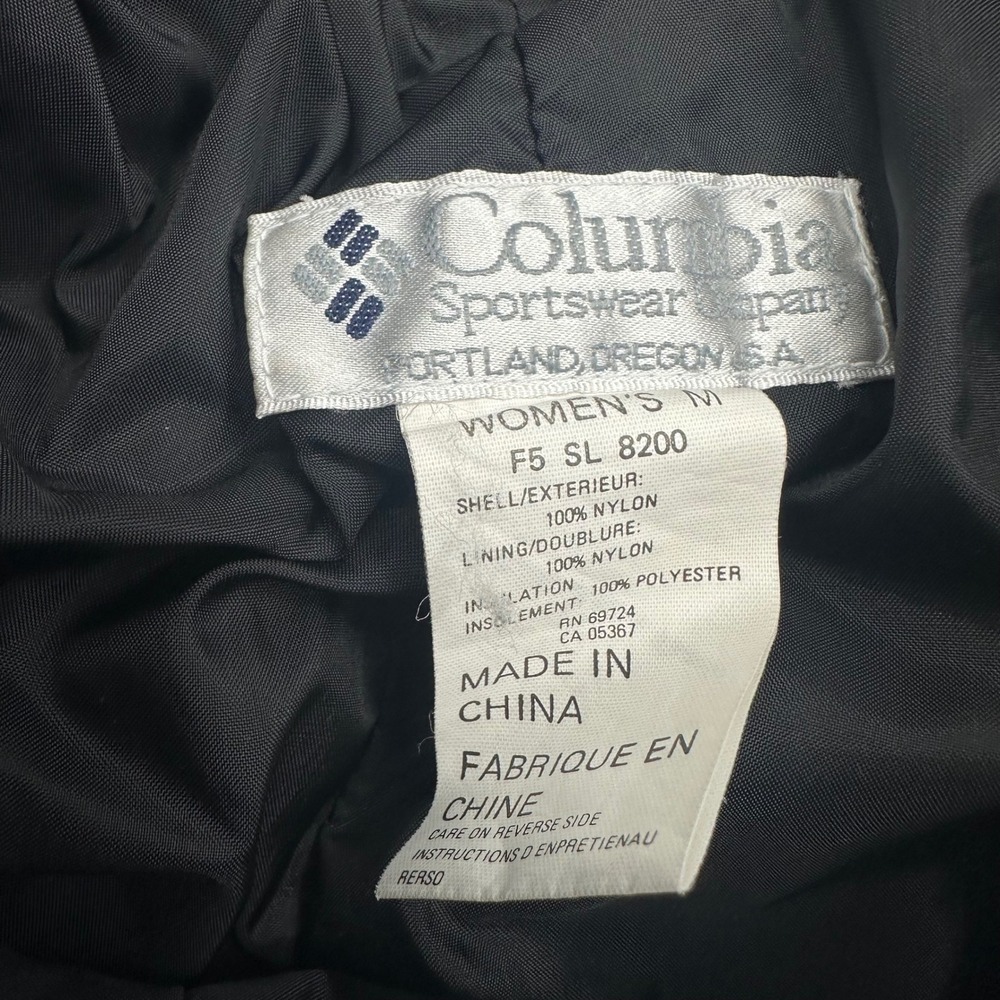 Columbia Womens Medium M Black Insulated Snow Pants Ski Snowboard Slalom F5 SL - Picture 2 of 12